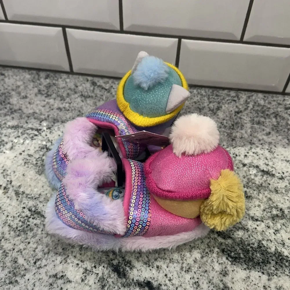 Paw Patrol Slippers Girls 5-6 Pink‎ Sky Everest Slip On Shoes Unisex Nickelodeon